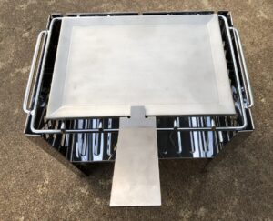 極厚グリルプレート【甲冑】シリーズ　ステンレスVer.