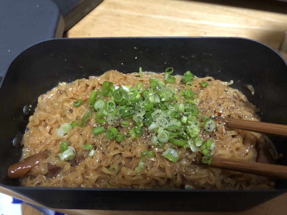 メスティンで油そば