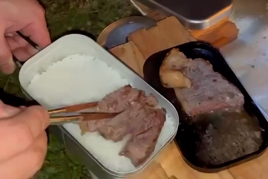 ロックパンSとメスティン