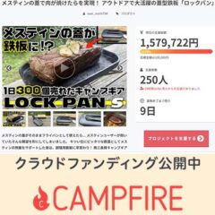クラウドファンディングの支援額が150万円を突破いたしました