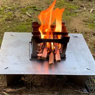 純チタン製のポケットストーブ”MINIMAL STOVE”がセール価格に！