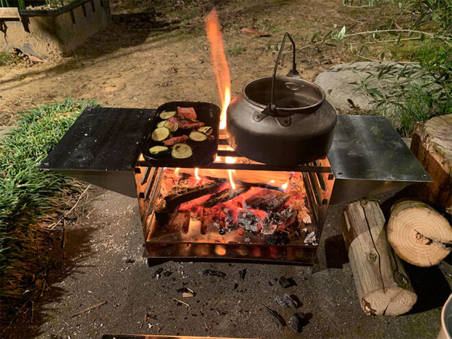 焚き火台のお手入れ方法