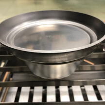 シェラカップの蓋になる鉄板『ロックパンSC』にステンレスVer.ができました!
