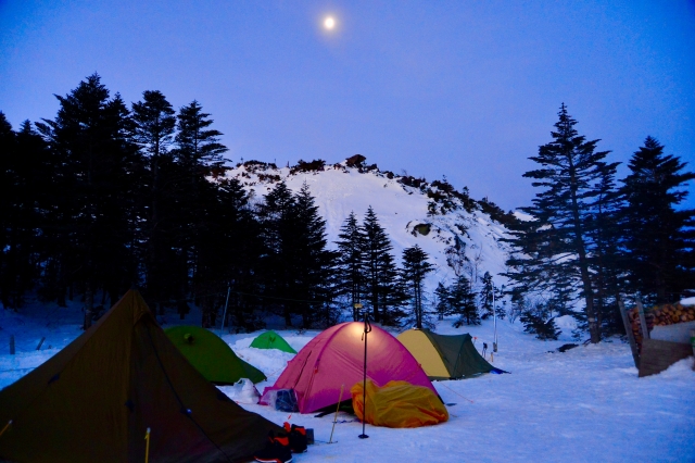 冬キャンプ