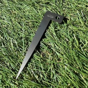 PIG 4本入【純チタン製】　レジャーシート・難燃シート用ペグ　ピンチョス用ピック