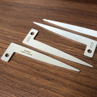 PIGステンレス 4本入【ステンレス製】　レジャーシート・難燃シート用ペグ　ピンチョス用ピック