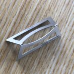 純チタン製の箸置き、2個セット、ペア