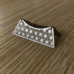 麻の葉文様 純チタン製箸置き