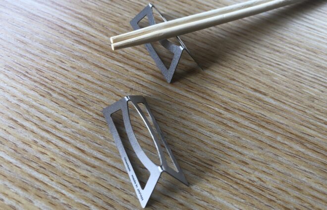 純チタン製箸置き02