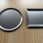 チタン丸皿　取り皿　ラウンドウォームプレート