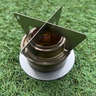 シン・GOTOKU 0.6（旧GOTOKU1.0）　アルコールストーブ用五徳（トランギア、エバニュー対応）　純チタン製